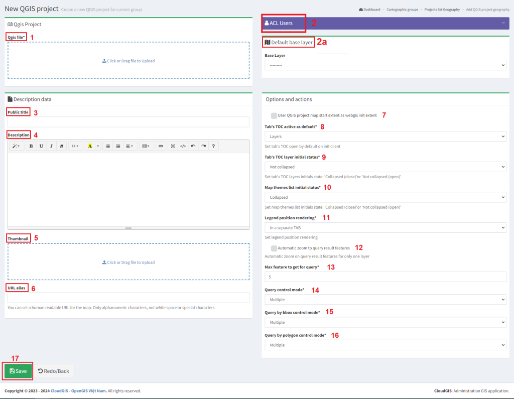 Hướng dẫn sử dụng CloudGIS – Tutorial 3 – OpenGIS Việt Nam